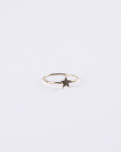 Star Stacking - Reclaimed Cymbal Ring