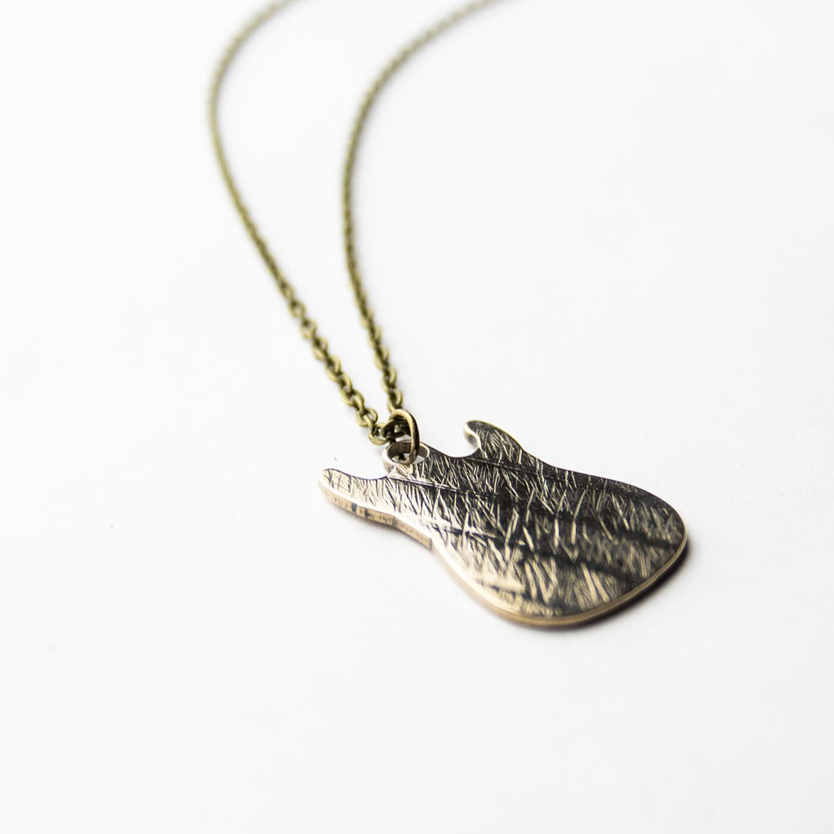 Strat - Reclaimed Cymbal Necklace