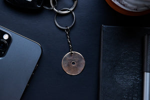 Circle Keychain - Reclaimed Cymbal Accessory