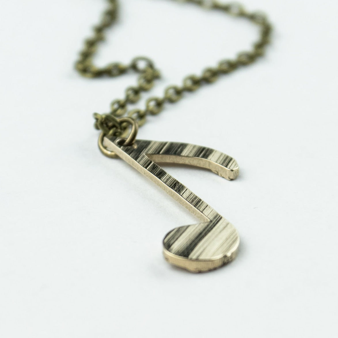 Off Beat - Reclaimed Cymbal Necklace