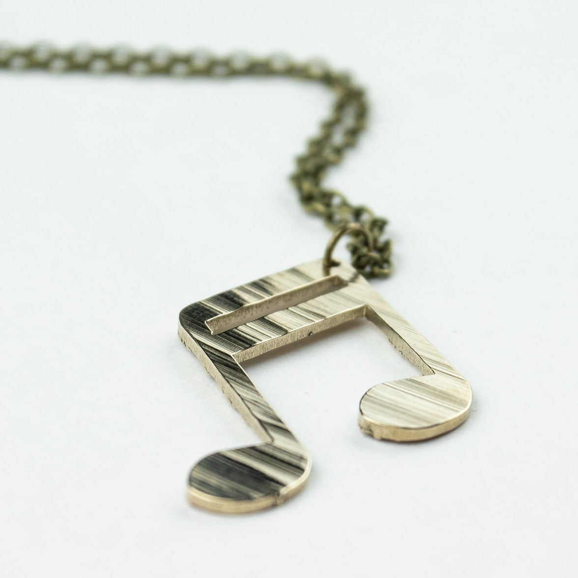 Drum Key Necklace - Reclaimed Cymbal Necklace – Full Circle Co.